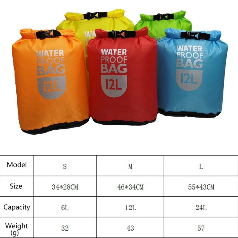 Waterproof Dry Bag – Floating Storage Sack for Kayaking and River Trekking