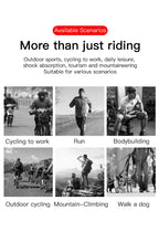 Anti-Slip Full Finger Cycling Gloves – Breathable MTB Gear for Men and Women