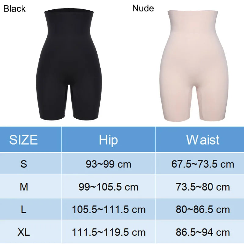 High Waist Shapewear Shorts – Slimming Tummy Control for Body Shaping