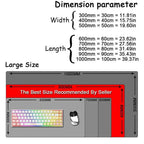 Large Gaming Mouse Pad – Non-Slip E-Sports Mat for Office and PC Setup