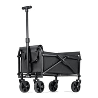 Collapsible Utility Cart – Heavy Duty Foldable Wagon for Camping and Beach