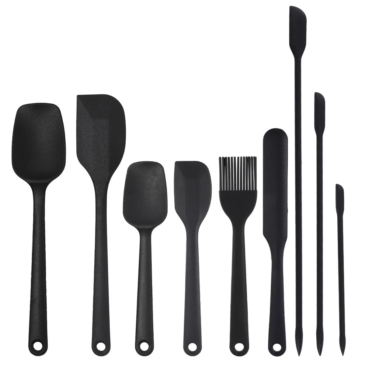 Silicone Spatula Set – Heat Resistant Non-Stick Tools for Baking and Cooking