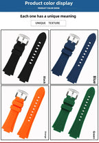 Rubber Watch Strap – Silicone Diving Band for Oris Aquis Series