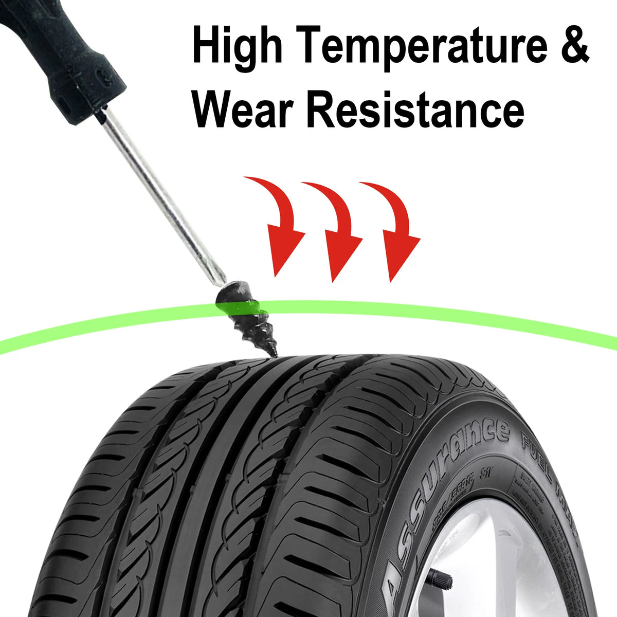 Vacuum Tyre Repair Nails – Tubeless Puncture Screws for Car and Motorcycle