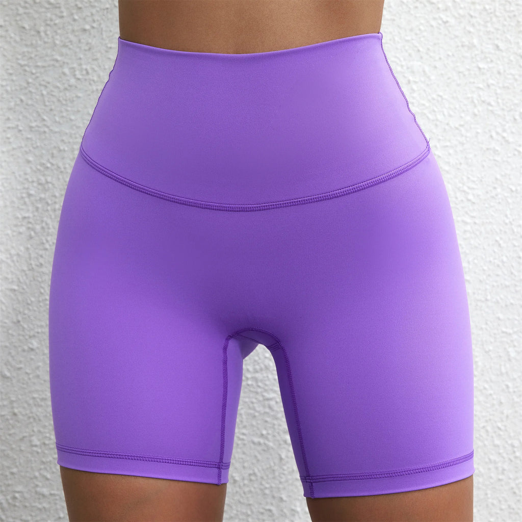 Compression Yoga Shorts – Moisture-Wicking Leggings for Gym and Cycling