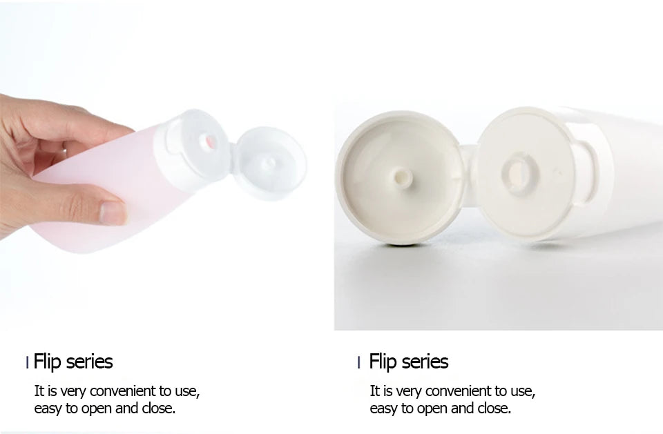 Refillable Squeeze Bottle Kit – Portable Travel Containers for Toiletries