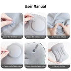 Inflatable Travel Pillow – Ergonomic Support for Camping and Car Comfort