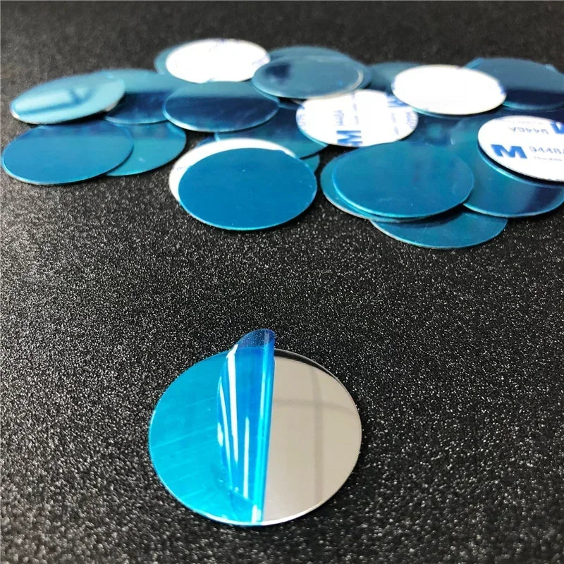 Metal Adhesive Plates – Replacement Iron Discs for Magnetic Phone Car Mounts