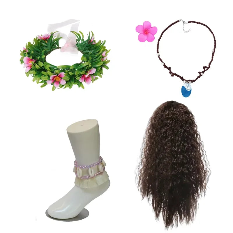 Princess Costume Dress – Kids Summer Cosplay Outfit for Party