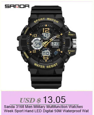 Silicone Quartz Wristwatch – Lightweight Sport Clock for Students