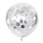 Gold Glitter Confetti Latex Balloons – 12 Inch Decor for Wedding Birthday Party