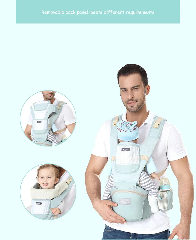 Ergonomic Baby Carrier – Multifunctional Waist Stool for Infant to Toddler