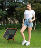 Folding Moon Chair – Lightweight Aluminum Portable Chair for Camping