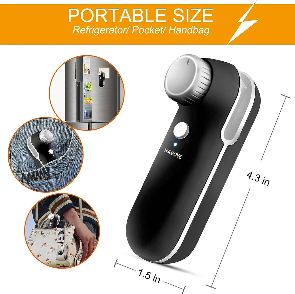 USB Rechargeable Mini Heat Sealer – Portable Handheld Plastic Bag Resealer
