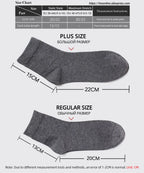 Cotton Blend Business Socks – Soft Breathable Footwear for Men Size 6.5-14