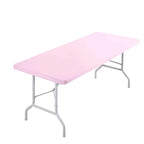 Fitted Rectangular Tablecloth – Washable Fabric for Outdoor Parties and Camping
