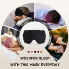 Soft 3D Sleeping Mask – Breathable Light Blocking Eyeshade for Travel
