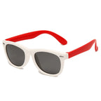 Silicone Kids Sunglasses – UV400 TR90 Goggles for Outdoor UV Protection