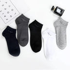 Bamboo Fiber Ankle Socks – Breathable Anti-Bacterial Footwear for Daily Casual Wear