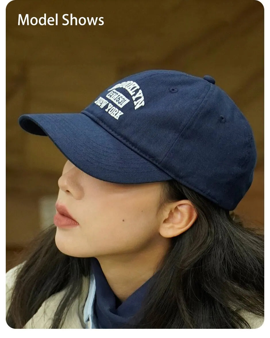Embroidered Letter Baseball Cap – Adjustable Snapback for Outdoor Sports