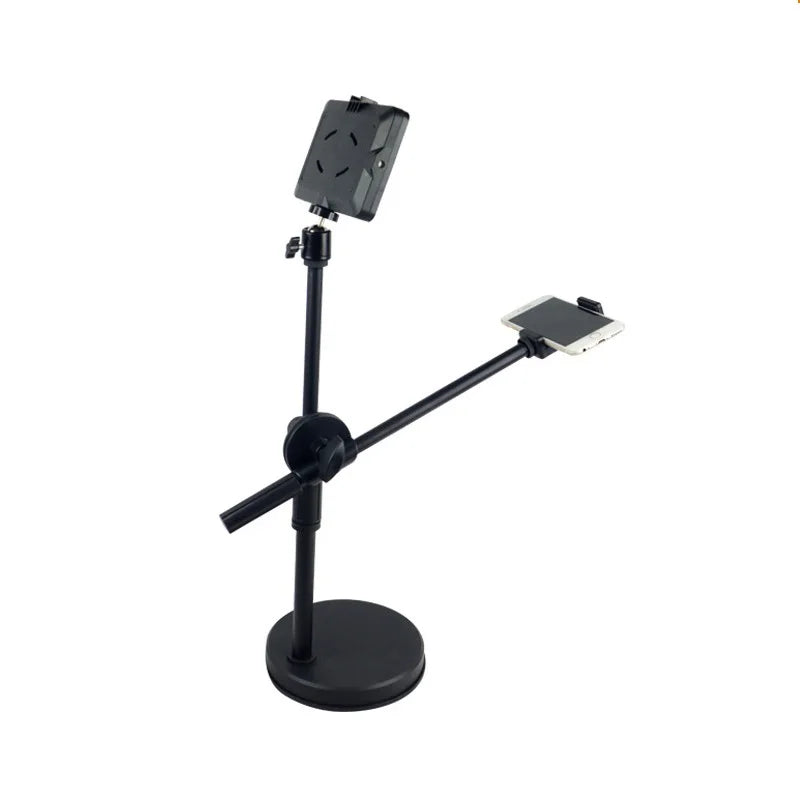 Overhead Tripod Stand – Ring Light with Phone Holder for Nail Art Photography
