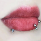 Fake Body Piercing Set – Adhesive Studs for Nose Lips and Eyebrows