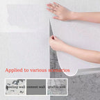 Self-Adhesive 3D Foam Wallpaper – Waterproof Linen Texture for Wall Renovation