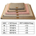 Orthopedic Foam Dog Bed – Removable Faux Fur Cover for Crates