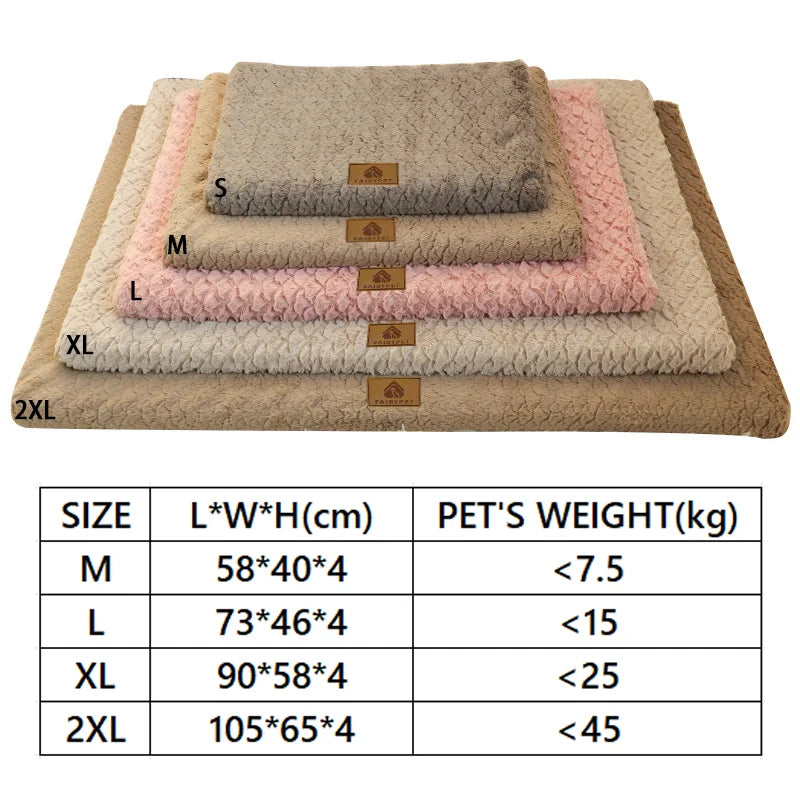 Orthopedic Foam Dog Bed – Removable Faux Fur Cover for Crates