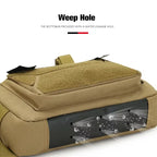 Camo Fishing Tackle Chest Bag – Utility Vest Pack for Outdoor Hunting