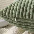Corduroy Striped Cushion Covers – 45x45cm Soft Throw Pillows for Home Decor