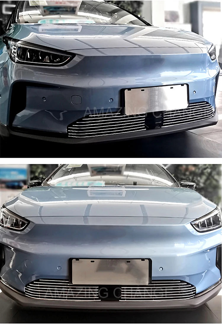 Aluminum Alloy Front Grille Cover – Protective Radiator Trim for Geely Geometry C