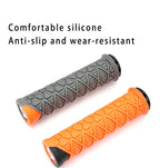 Silicone MTB Lock-On Grips – Anti-Slip Shock Absorbing Handles for Downhill