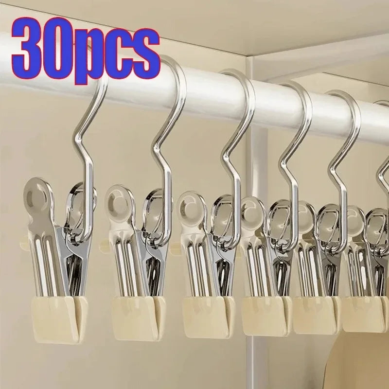 Multifunctional Laundry Clips – Traceless Hangers for Clothing Storage