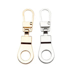 Detachable Metal Zipper Puller Kit – Replacement Repair Set for Sewing Craft