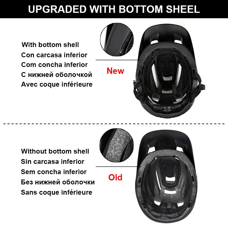 In-mold MTB Cycling Helmet – Impact-Resistant Gear for Mountain Bike Riders