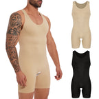 Compression Bodysuit – Slimming Tummy Control Vest for Men Body Shaping