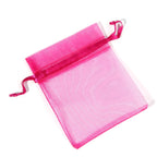 Organza Gauze Gift Bags – Drawstring Jewelry Pouches for Wedding Party Favors