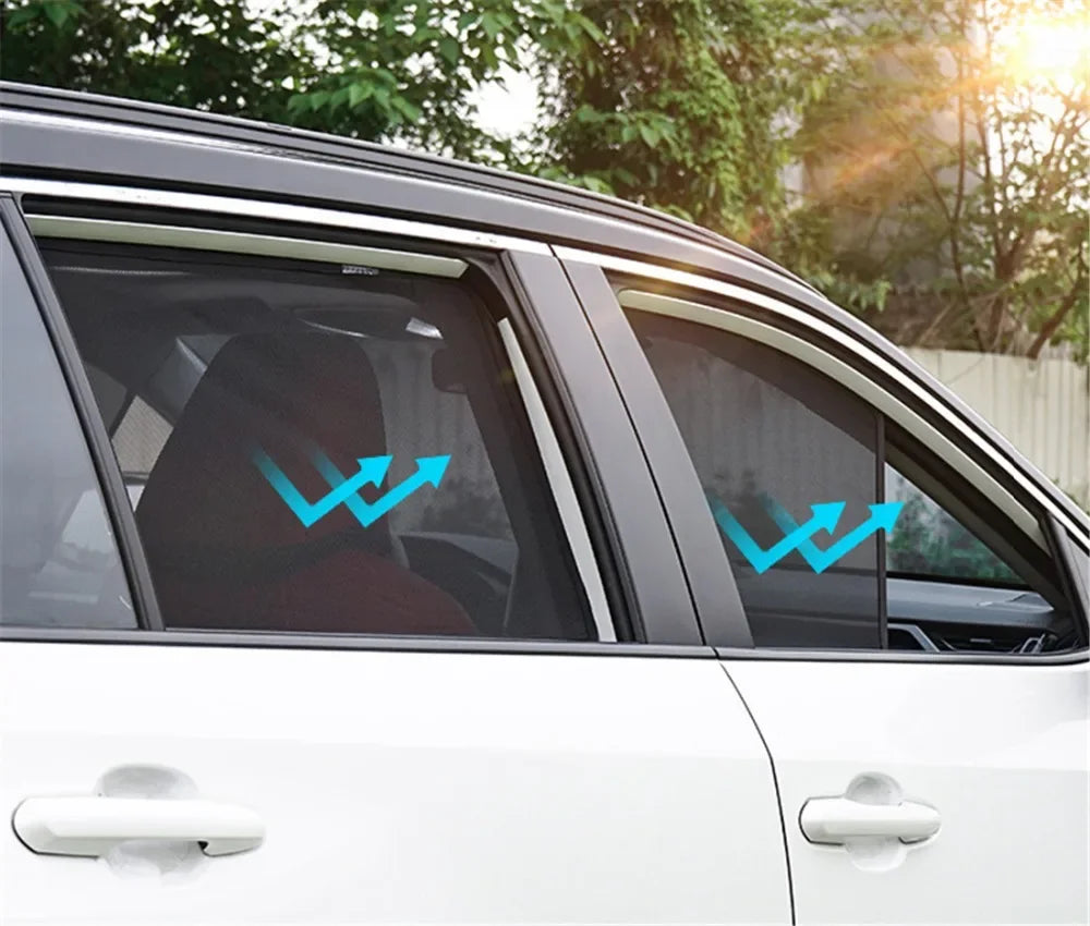 Magnetic Car Window Sunshade – Mesh Privacy Curtain for BMW X3 F25