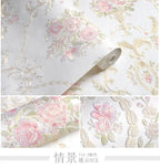 Self-Adhesive 3D Floral Wallpaper – Thickened Wall Decor for Bedroom Living Room