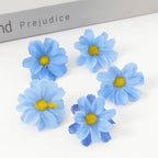 Silk Daisy Artificial Flowers – Floral Decorations for Wedding Home Decor