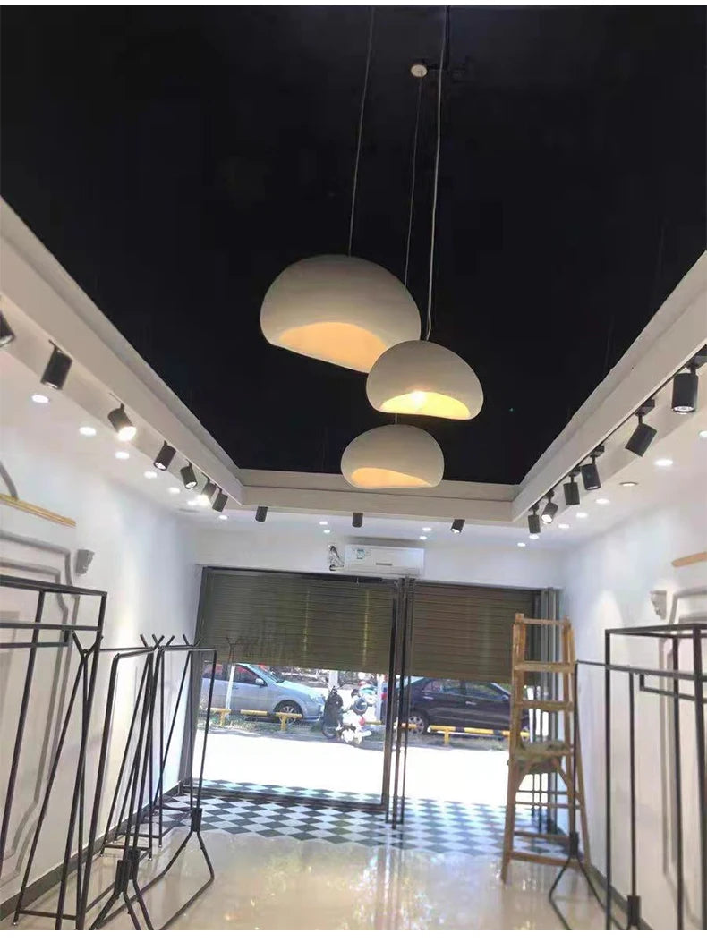 Wabi Sabi Pendant Light – Nordic Minimalist Chandelier for Dining Room Decor