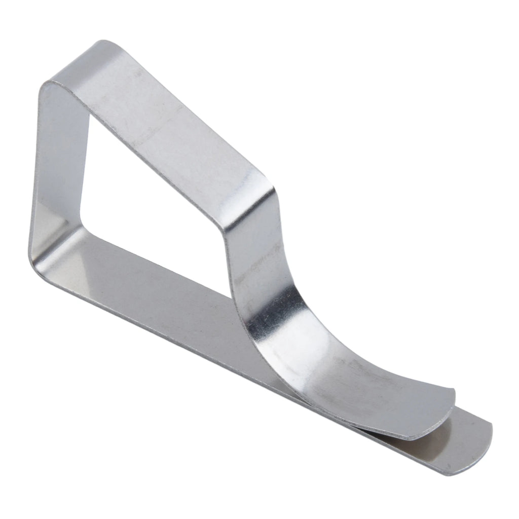 Triangle Tablecloth Clips – Stainless Steel Holders for Party and Picnic