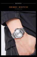 Digital Sport Watch – Waterproof Triple Time Display for Men