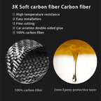Steering Wheel Trim Cover – Carbon Fiber Interior Decor for Mini Cooper