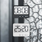 Digital Magnetic Countdown Timer – Large LCD Display for Kitchen and Study