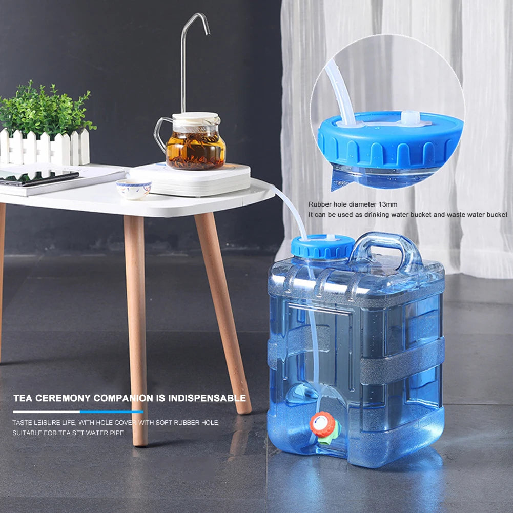 Portable Water Container – Leakproof Spigot for Camping Hiking Car Travel