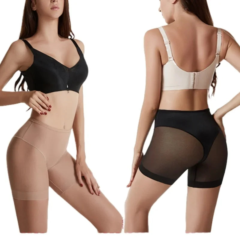 Anti-Chafing Safety Shorts – Seamless Thigh Shapewear for Women Under Skirts