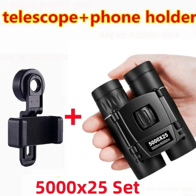 HD Compact Binoculars – Powerful Long Range Optics for Outdoor Hunting Travel