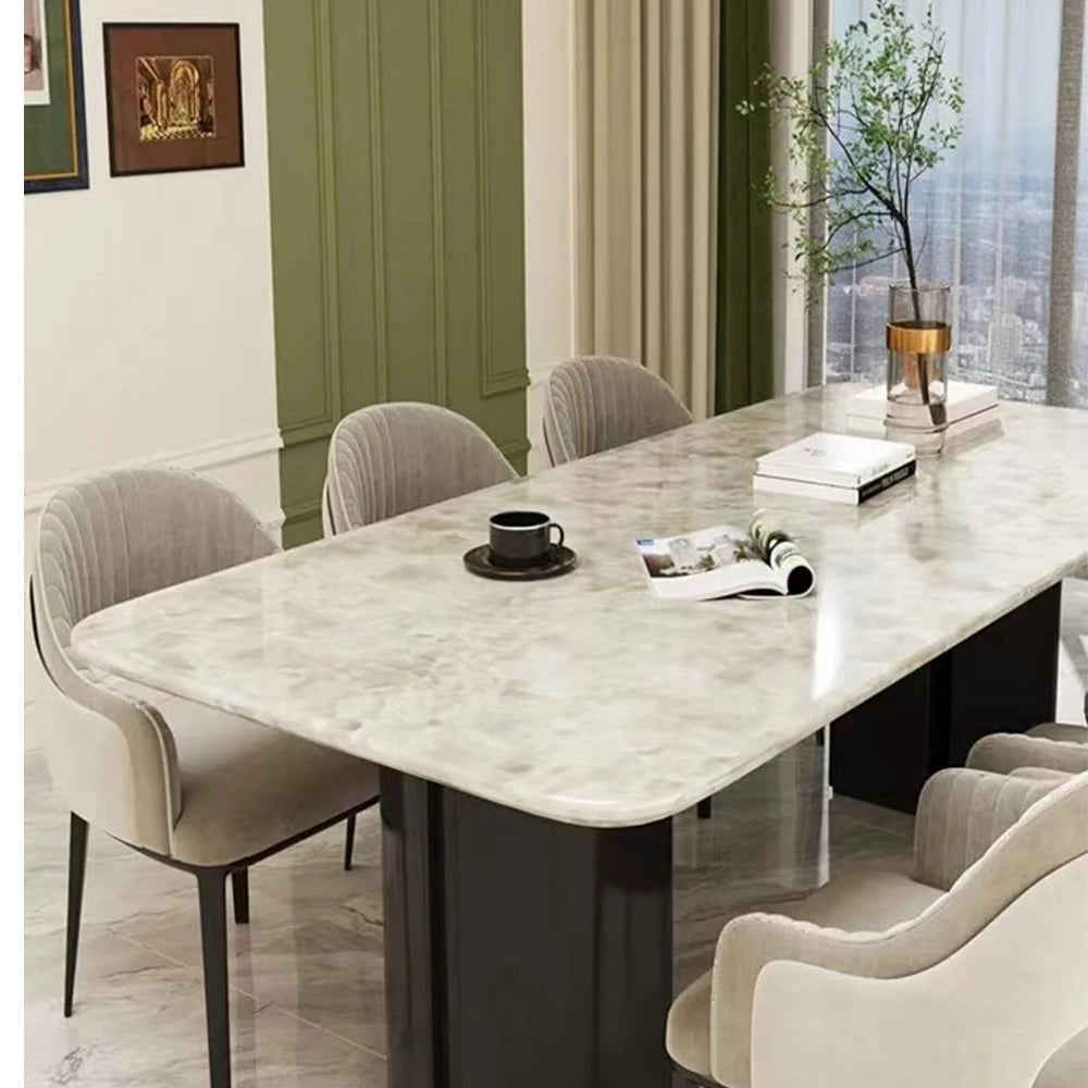 Self-Adhesive Marble Wallpaper – PVC Waterproof Film for Kitchen Renovation